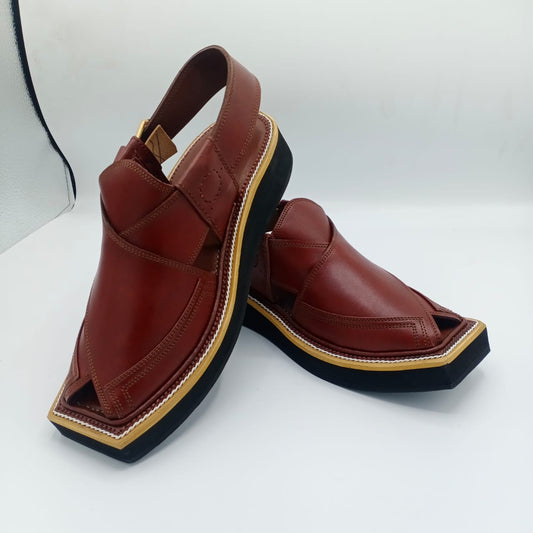 BROWN PESHAWARI CHAPPAL